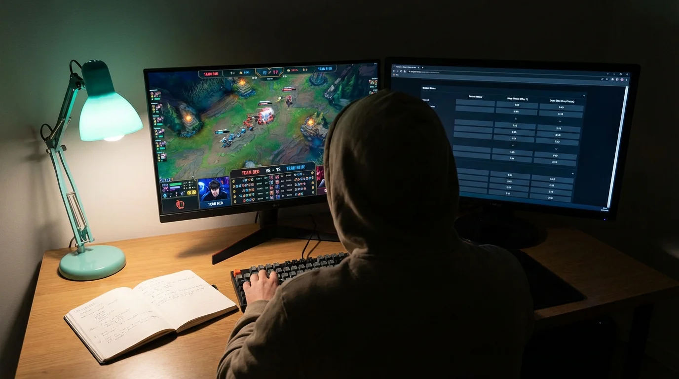 LoL-vadslagningsmarknader med Match Winner och Map Winner-odds